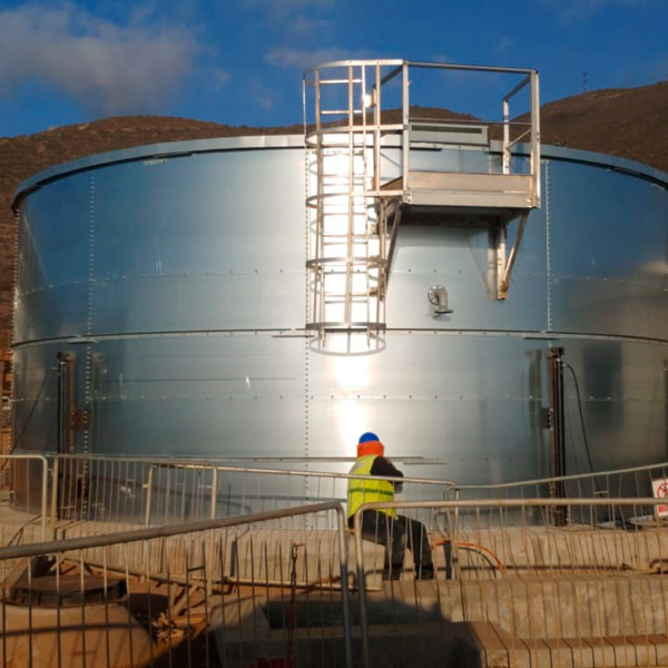 estanque apernado Red-Tank